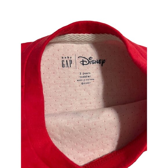 Baby GAP Disney Minnie Mouse Sweatshirt Top Toddler Girls Size 3 Like New condit - Picture 3 of 4